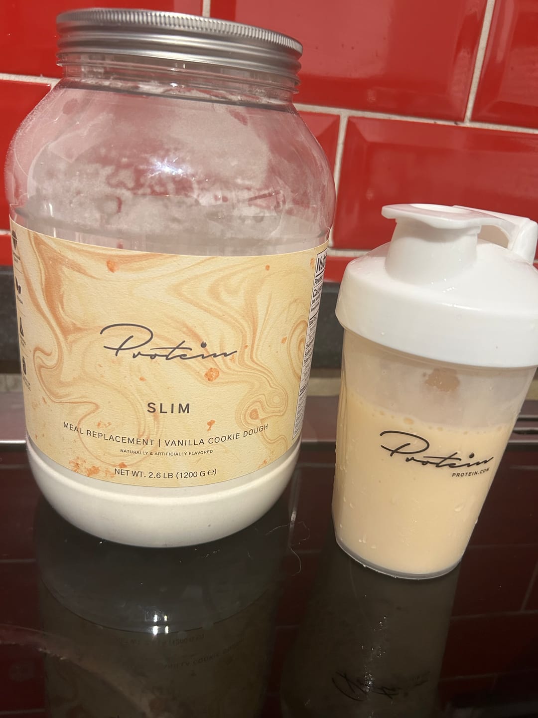 Customer photo review of Slim Meal Replacement | 34 Servings one