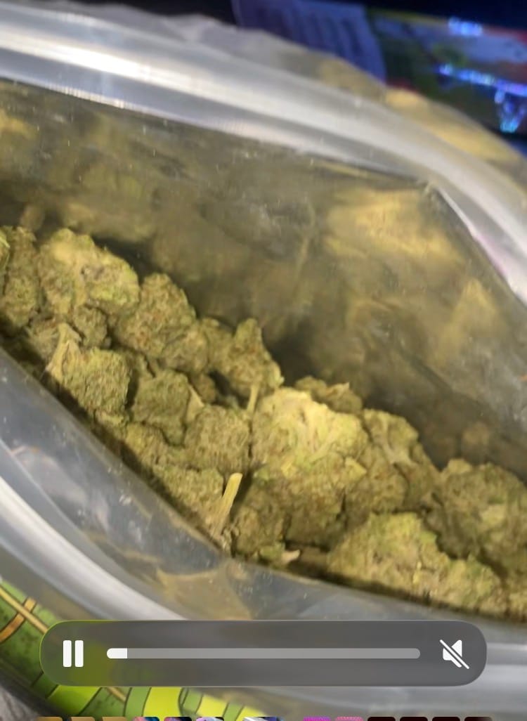 Customer photo review of Tropicana Cherry THCA Flower