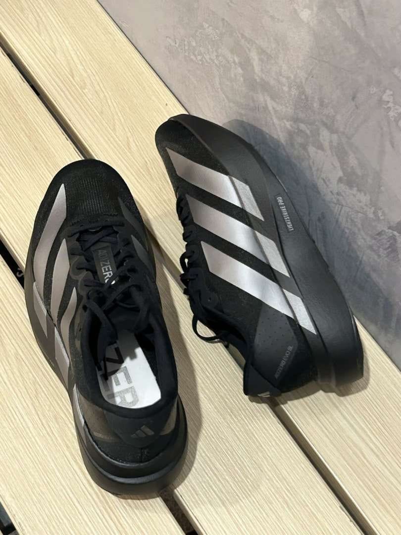 Customer photo review of Adizero Evo SL CoreBlack / Iron Mettalic - AZS