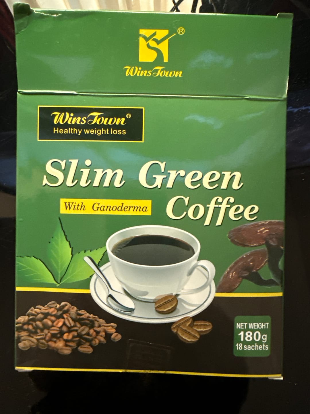 Customer photo review of Slim green coffee - 18 sachets