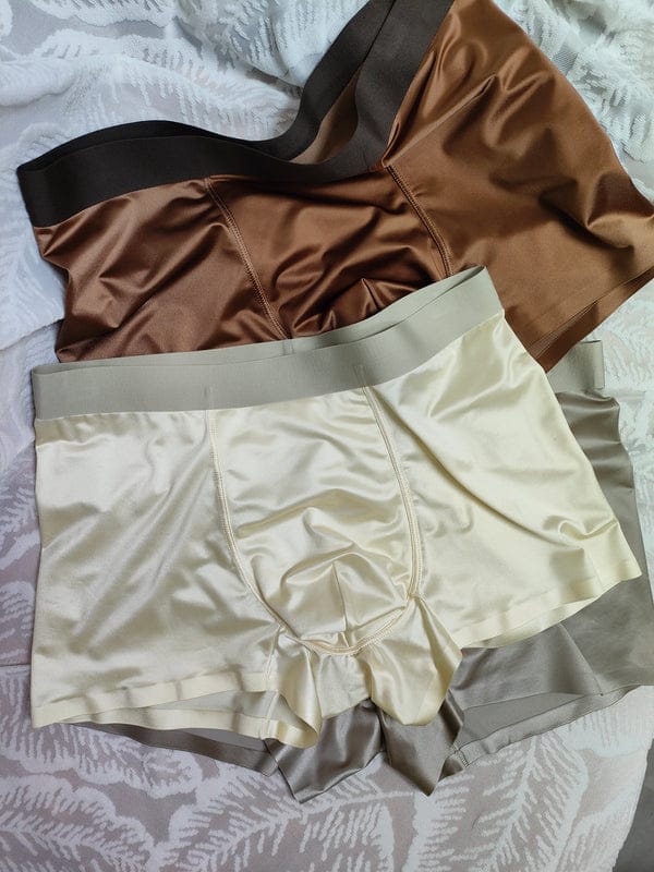 Customer photo review of SILKGANG™ Antibakteriyel Nefes Alabilir İpek Erkek Boxer