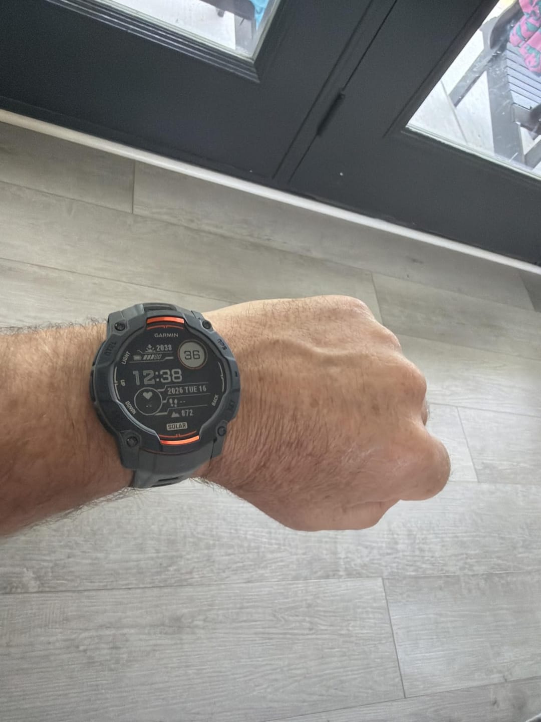 Customer photo review of Garmin Instinct 3 Solar