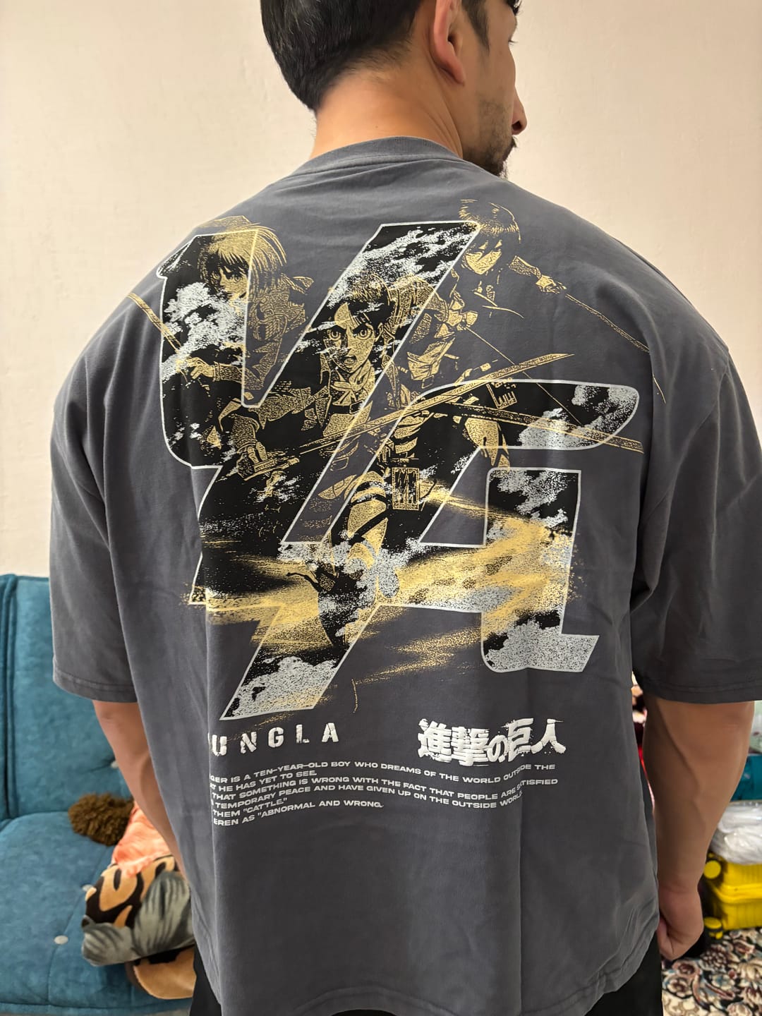 Customer photo review of 4186 - AOT©  x YLA Cropped Tees