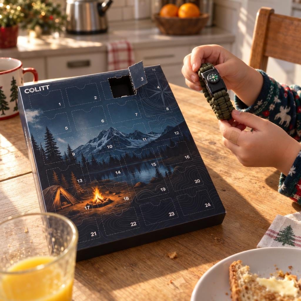 Customer photo review of Outdoorsman Advent Calendar