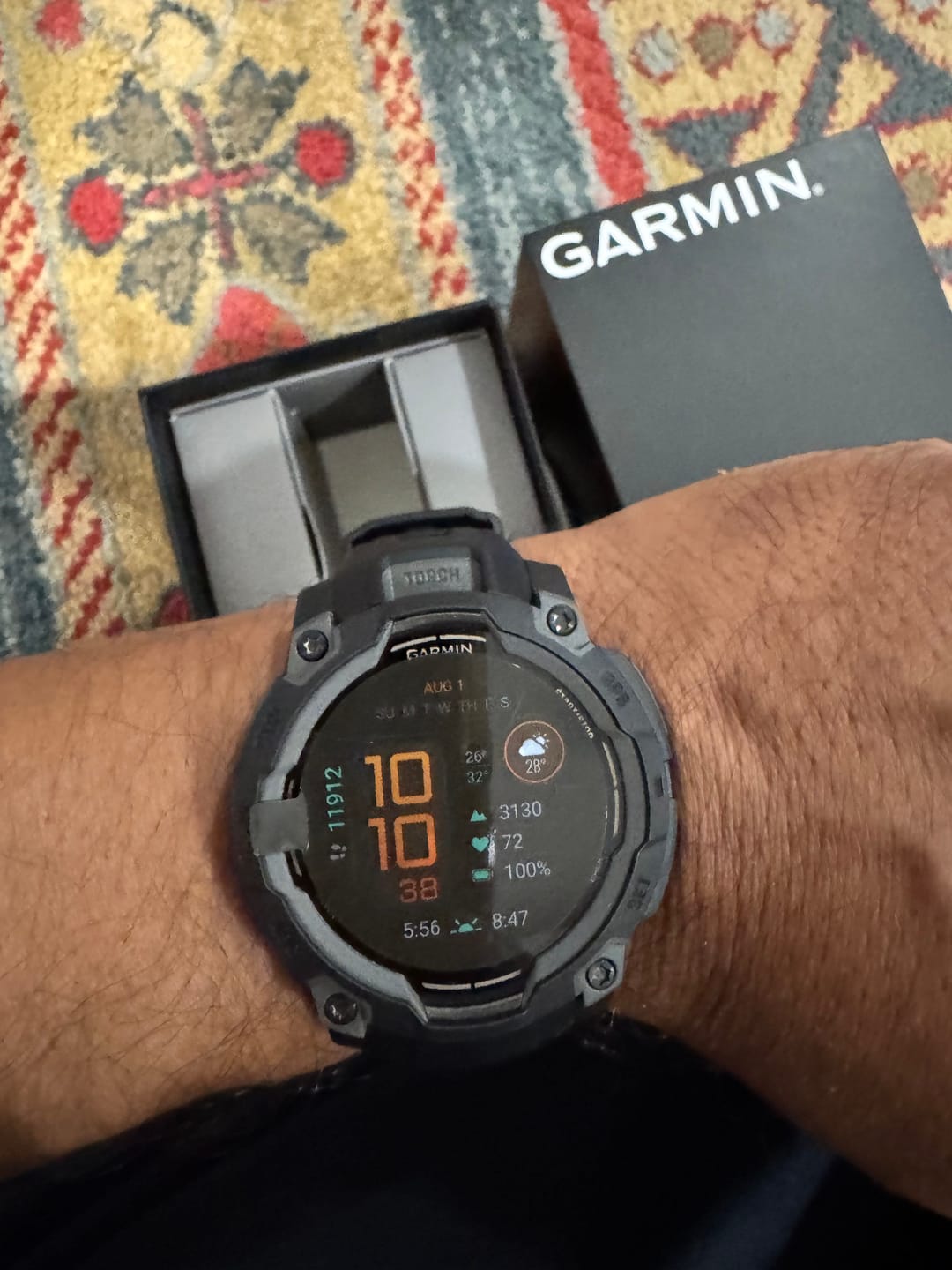 Customer photo review of Garmin Instinct 3 AMOLED