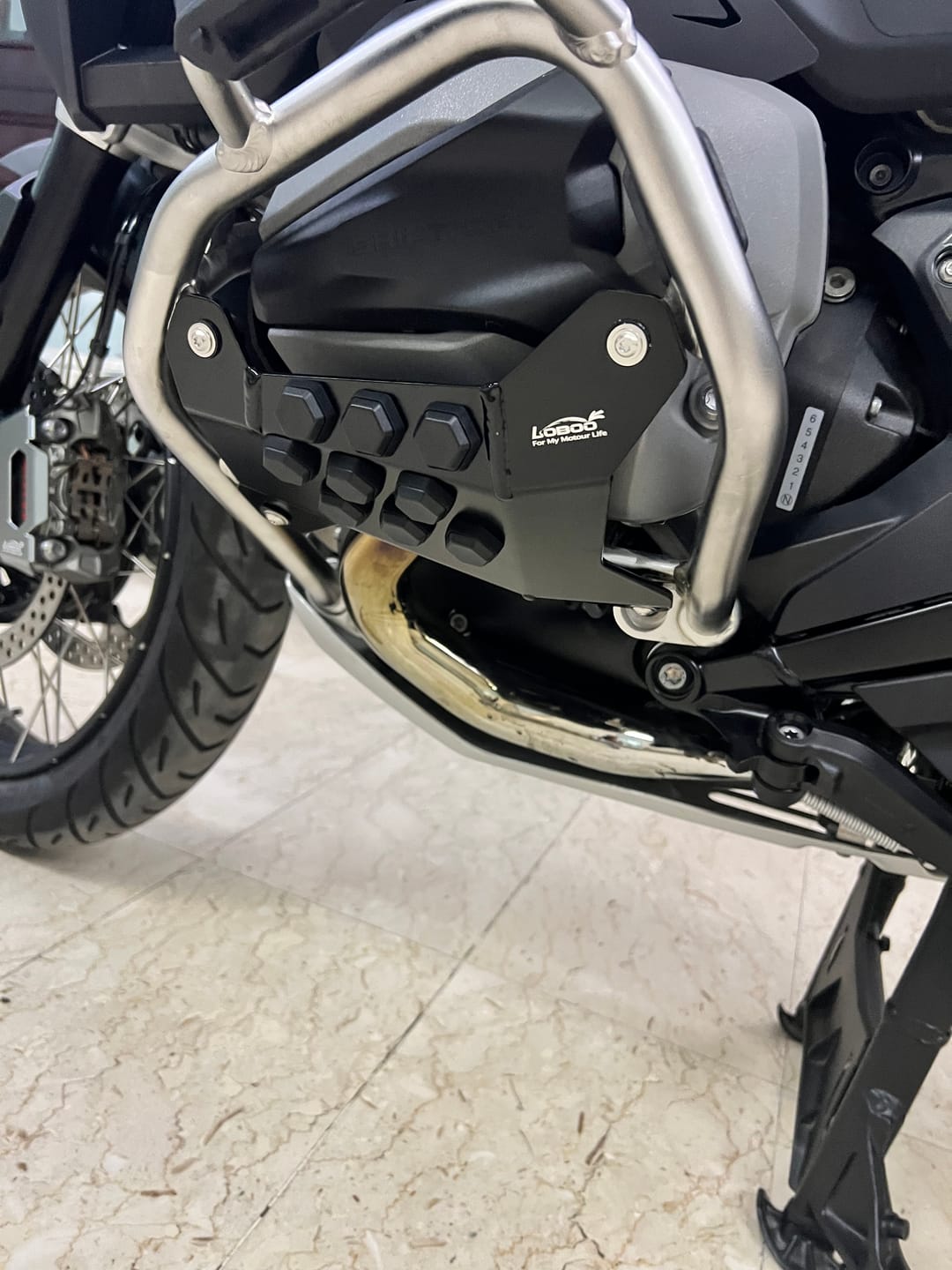 Customer photo review of LOBOO Cylinder Head Guard for BMW R1300GS / Adventure (2023+)