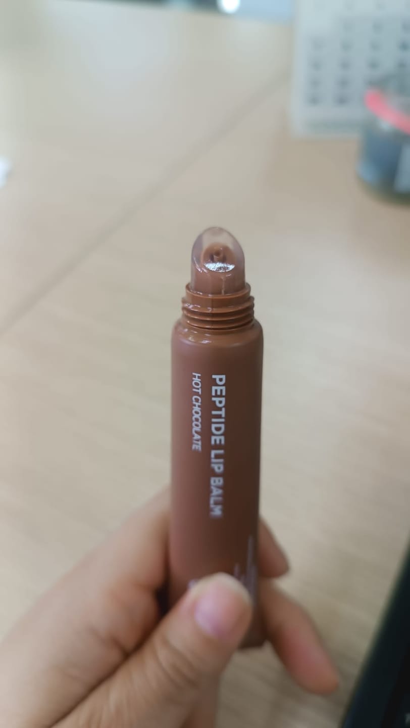 Customer photo review of PEPTIDE LIP BALM