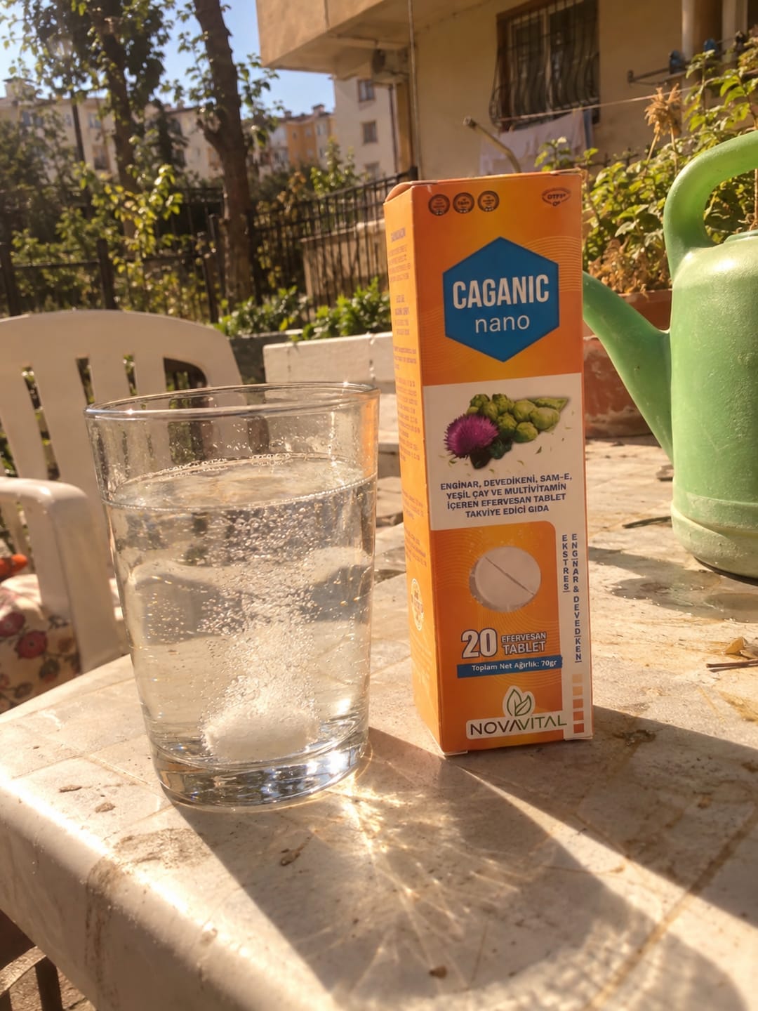 Customer photo review of Caganıc Nano - Enginar ve Devedikeni İçeren Efervasan Tablet