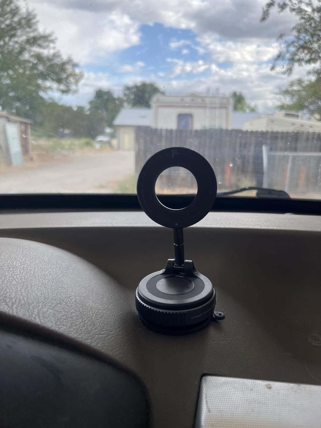 Customer photo review of Tekkvault™ AnchorPro Phone Holder