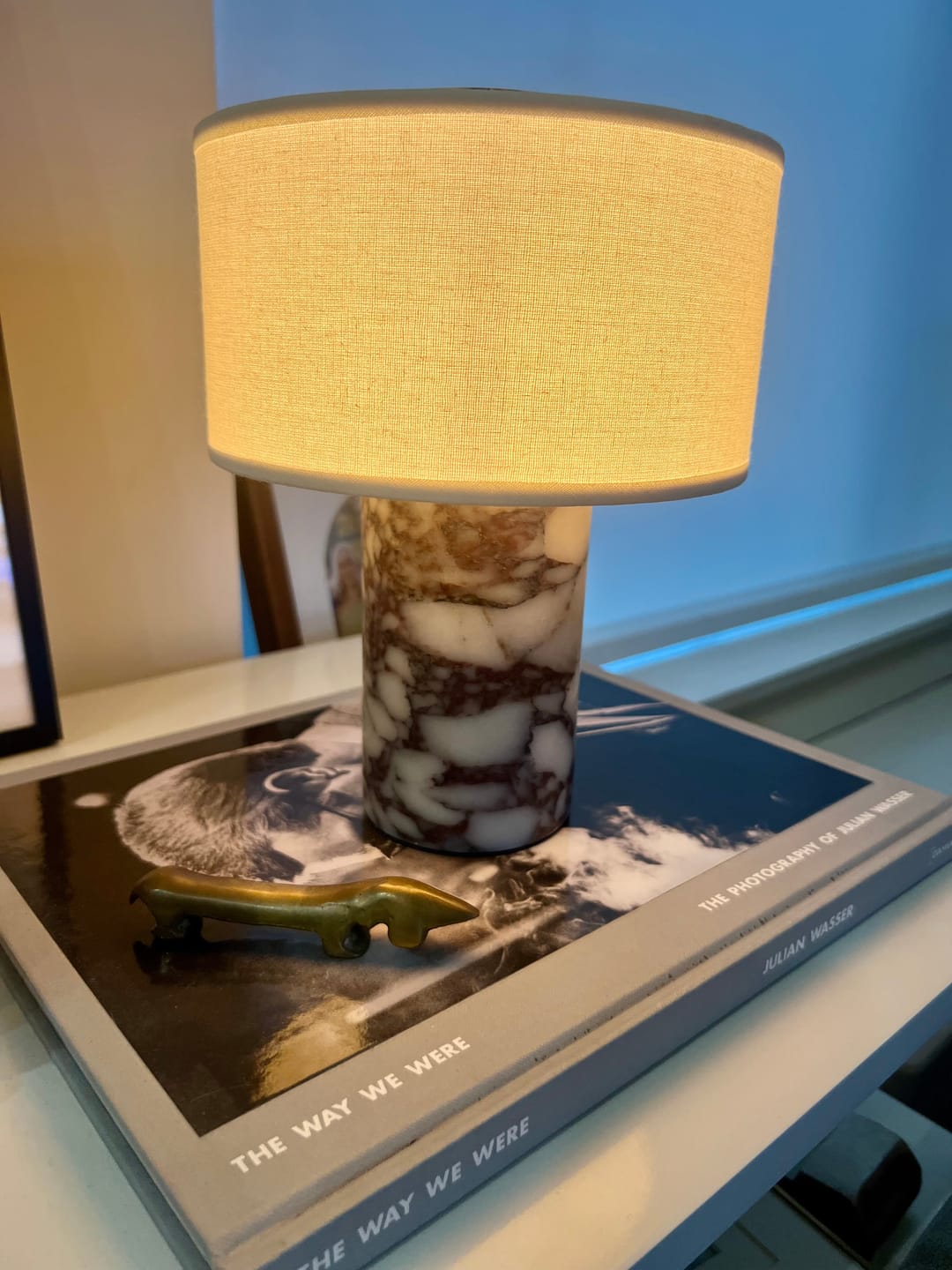 Customer photo review of The Original - Auríe Portable Lamp | Calacatta Viola - 9.5"