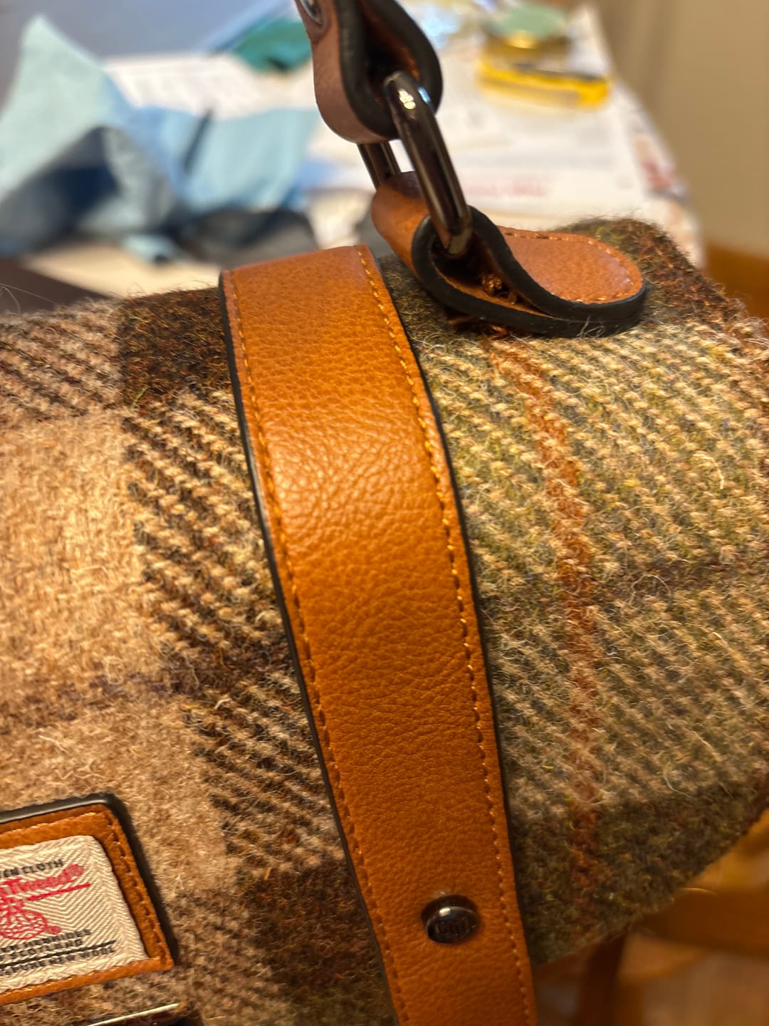 Customer photo review of The Medium Satchel