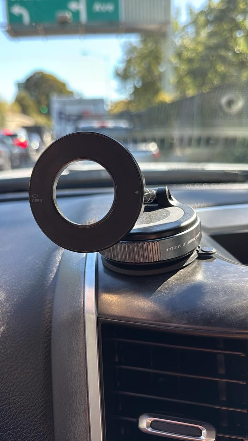 Customer photo review of Tekkvault™ AnchorPro Phone Holder