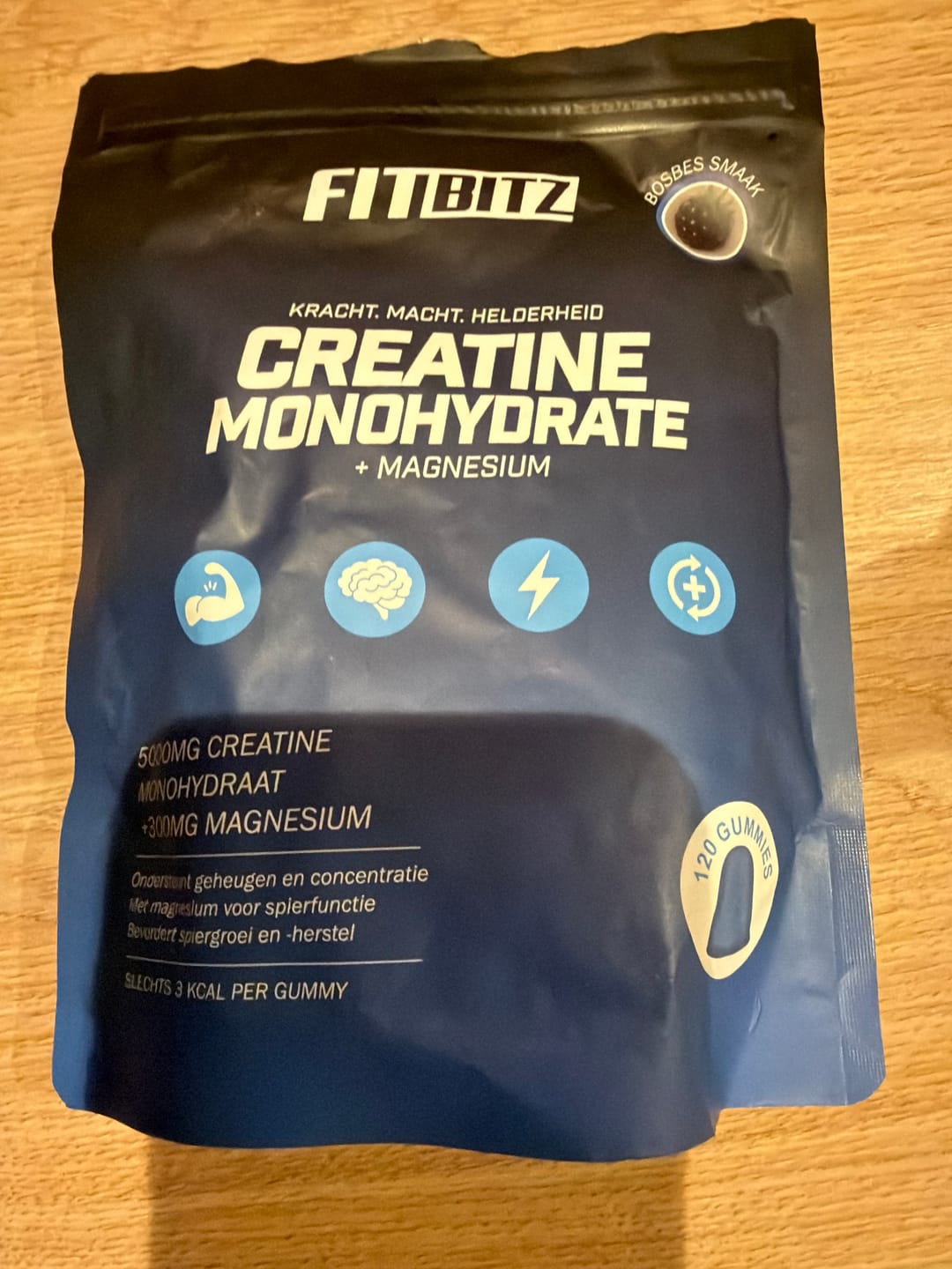 Customer photo review of Creatine Monohydrate + Magnesium