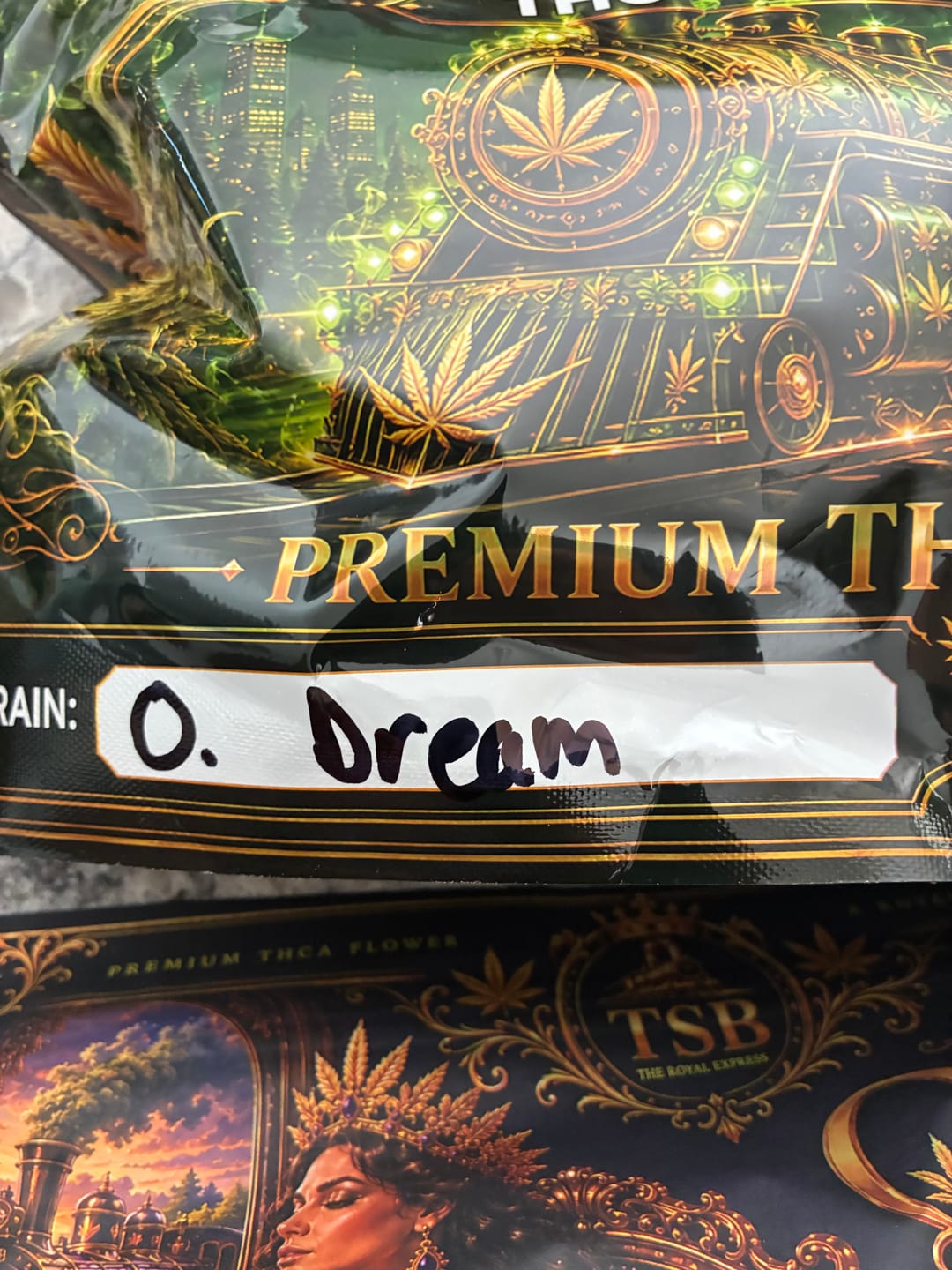 Customer photo review of Orange Dream THCA Flower