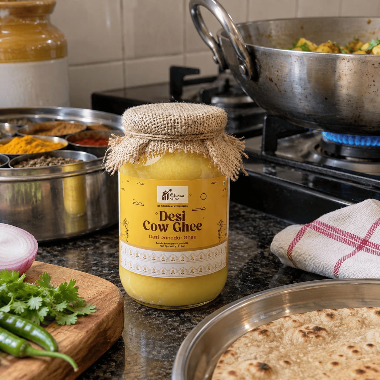 Customer photo review of Desi Cow Ghee