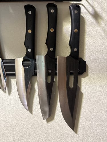 Customer photo review of Kaiju 8" Bone Crusher Cleaver