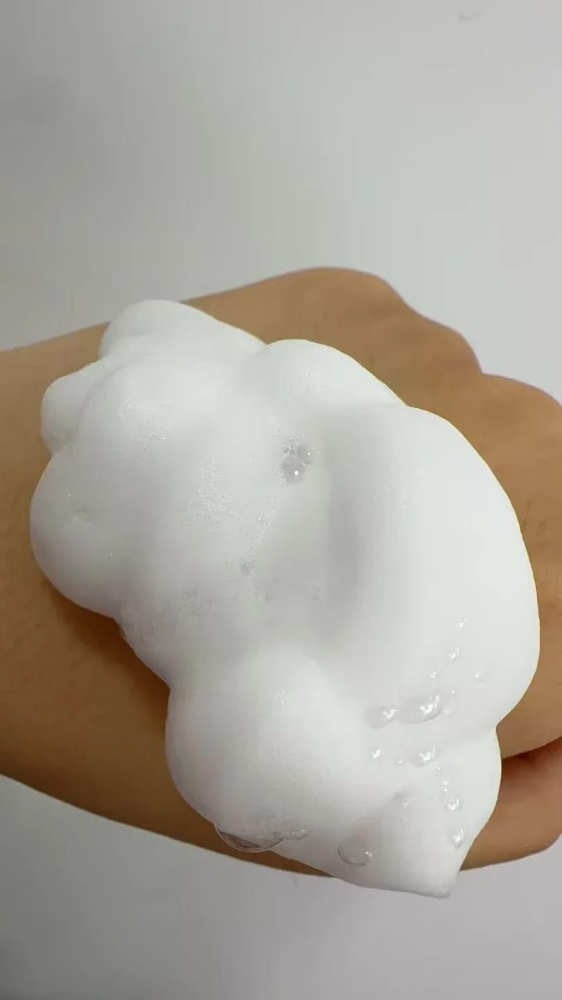 Customer photo review of Pure Foam Shampoo 100ML