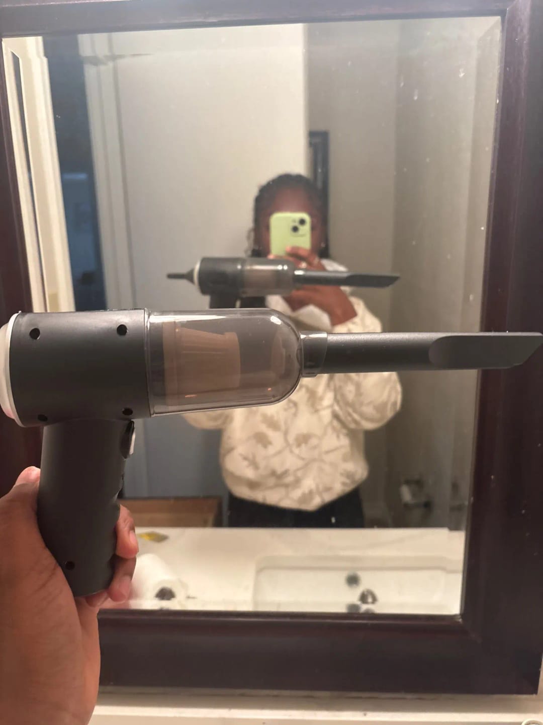 Customer photo review of Aspiradora Sopladora De Mano