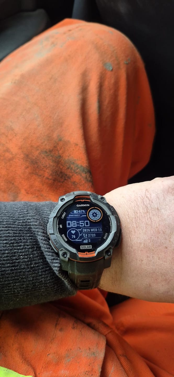 Customer photo review of Garmin Instinct 3 Solar