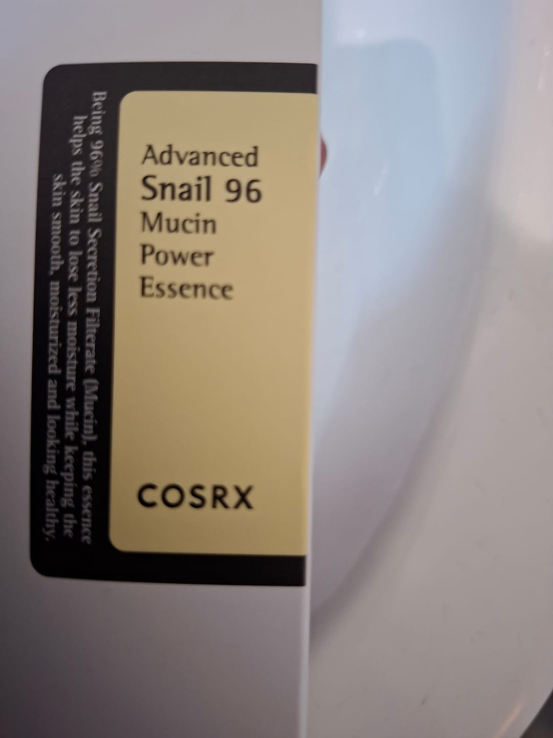 Customer photo review of Cosrx Advanced Snail 96 Mucin Power Essence 100ml