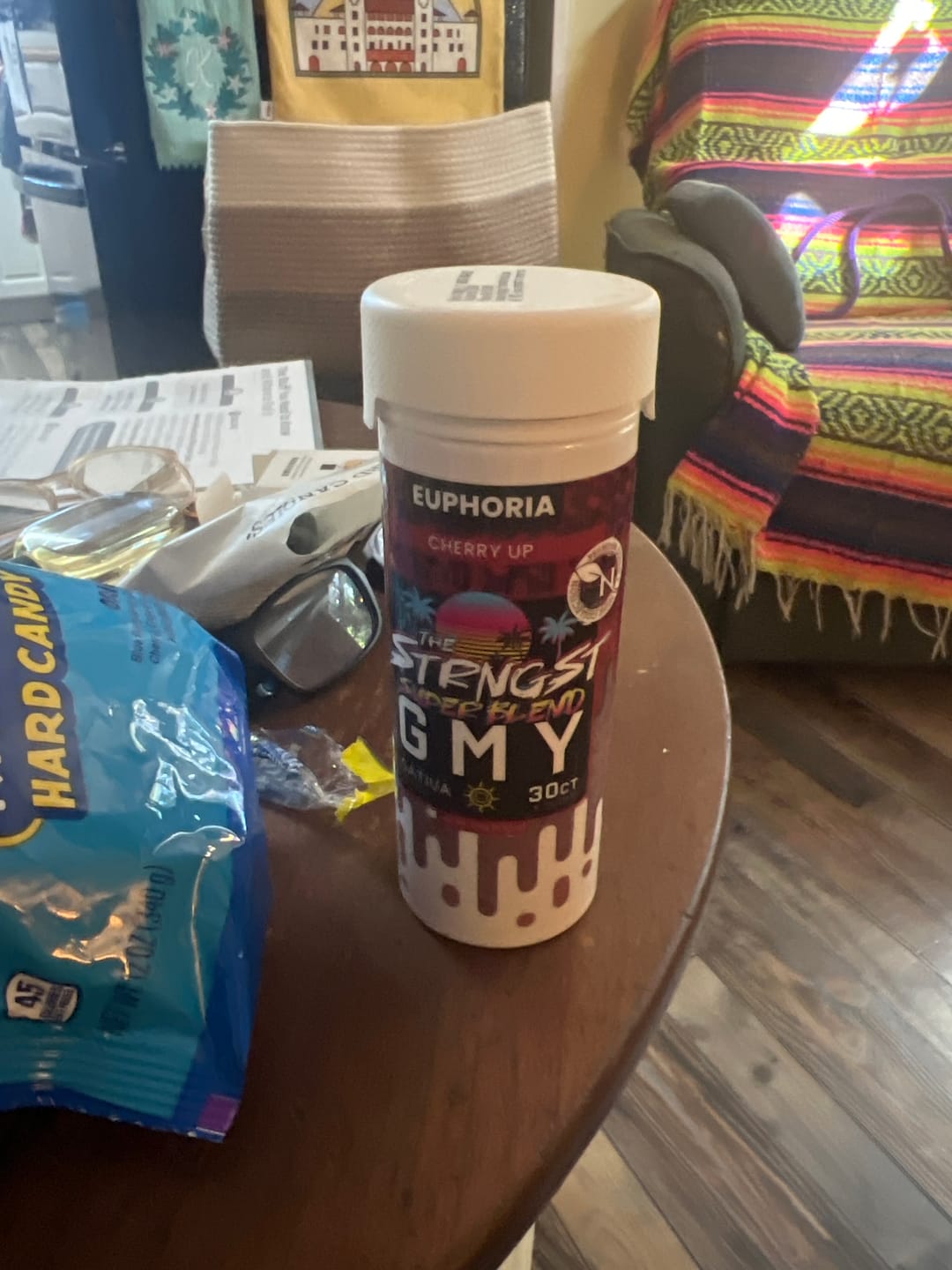 Customer photo review of THE STRONGEST GMY - 30CT Cherry Up 6000mg (200mg ea.) - SATIVA