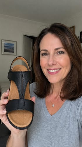 Customer photo review of Orthosun — Pain-relieving comfort sandals | Non-slip & feather-light