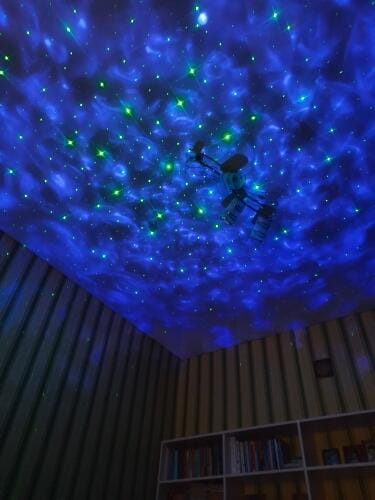 Customer photo review of Galaxy Projector