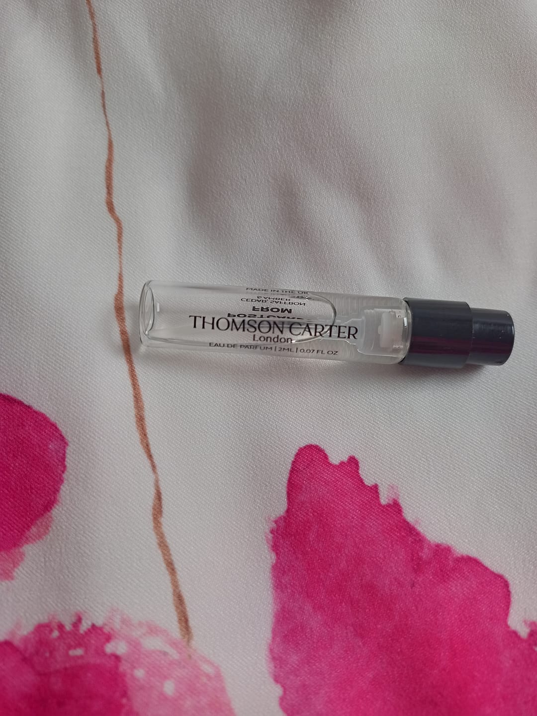 Customer photo review of Postcards From | Eau de Parfum | 2ml