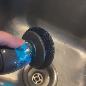 Customer photo review of Pulizia Efficace Spazzola Palmare Ergonomica Testina Rimovibile