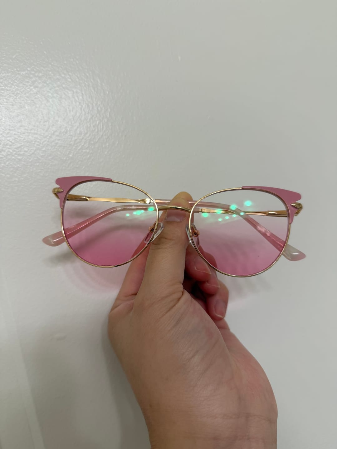 Customer photo review of Solene Eyeglasses