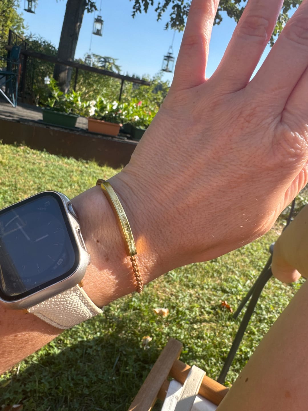 Customer photo review of Armband "Ich bin stark."