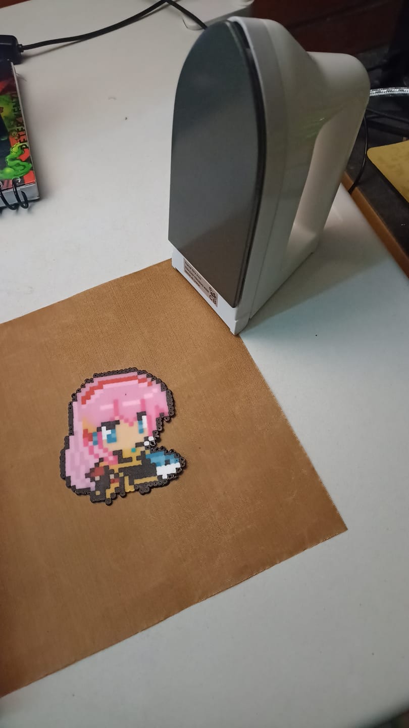 Customer photo review of Mini Plancha Artkal + Adaptador