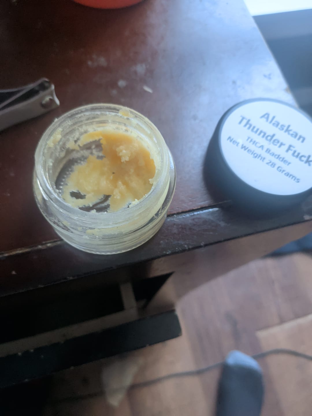 Customer photo review of Alaskan Thunder Fuck | THCA Badder