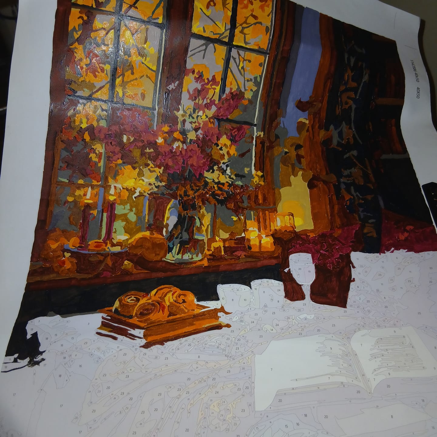 Customer photo review of Surprise Painting | Paint by Numbers