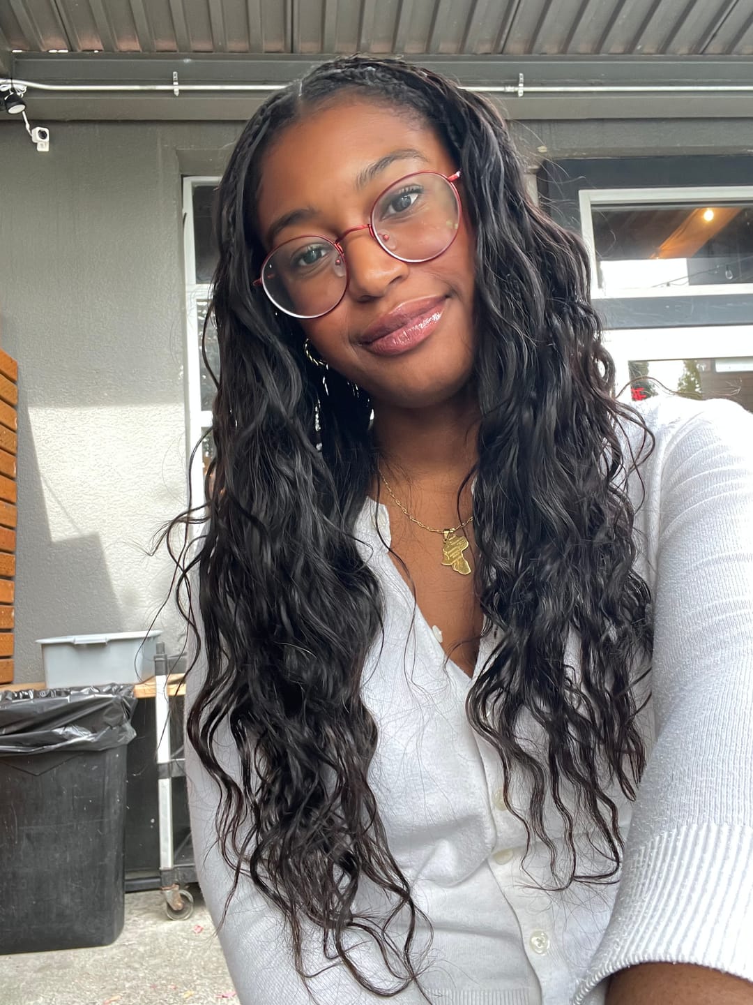 Customer photo review of Miracle Knots Crochet Hair Body Wave