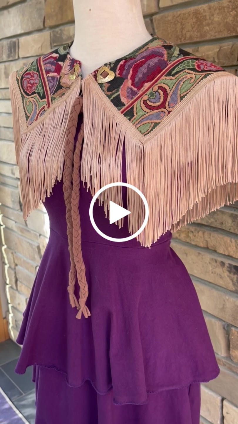 Customer video review of 6" Chainette Fringe Trim (Sold by the Yard)