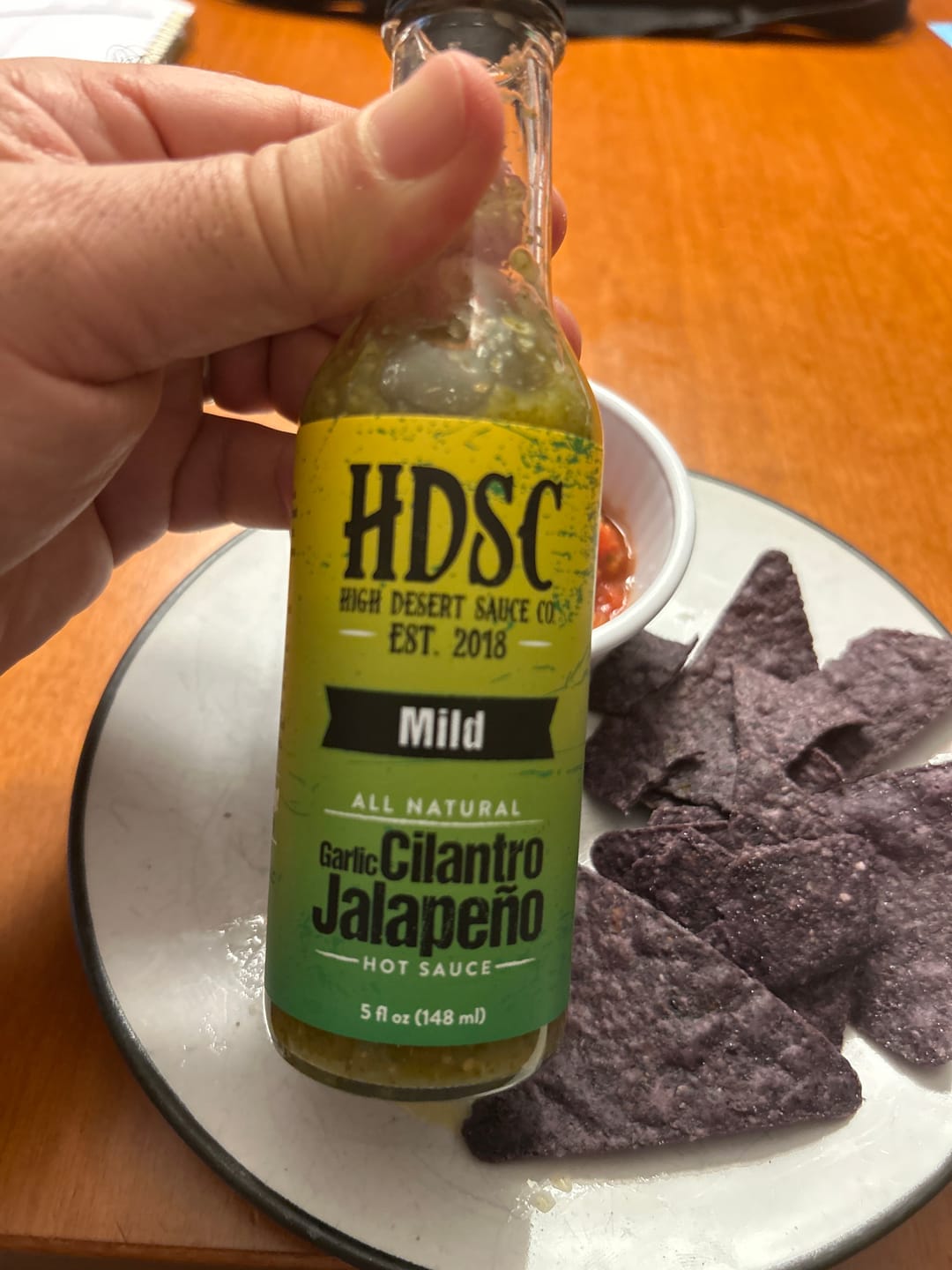 Customer photo review of Garlic Cilantro Jalapeno