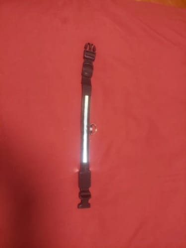 Customer photo review of Double-Light Collar to See Your Dog at Night