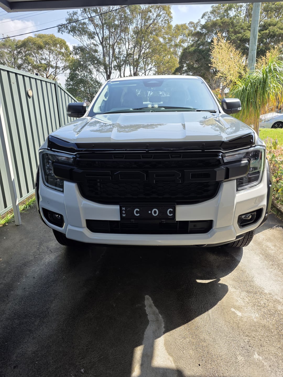Customer photo review of KINGPIN NSW/SA Slimline Rear Number Plate Cover 372mm (w) x 107mm (h)
