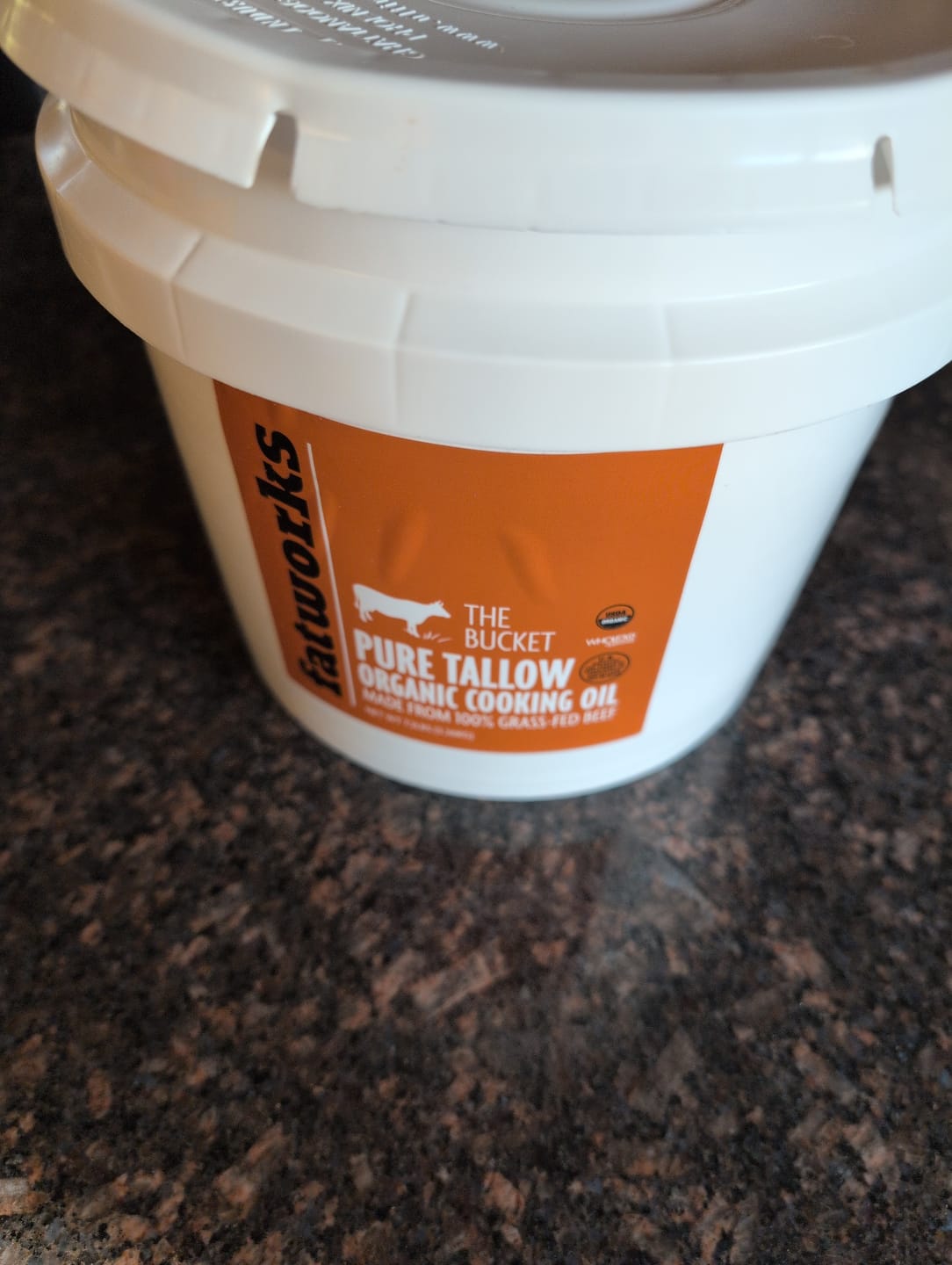 Customer photo review of 1 Gallon Organic Grass-Fed Beef Tallow