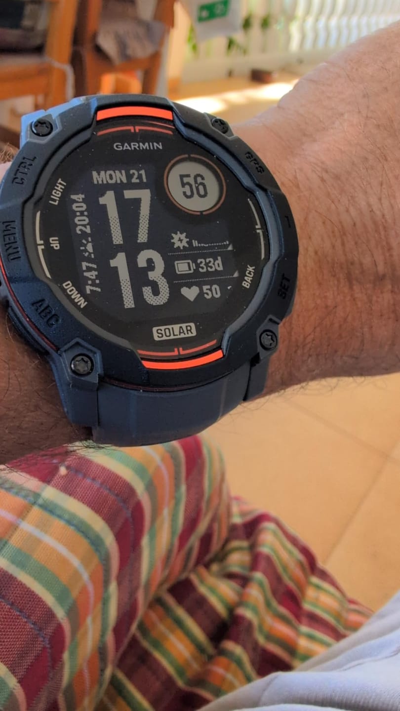 Customer photo review of Garmin Instinct 3 Solar
