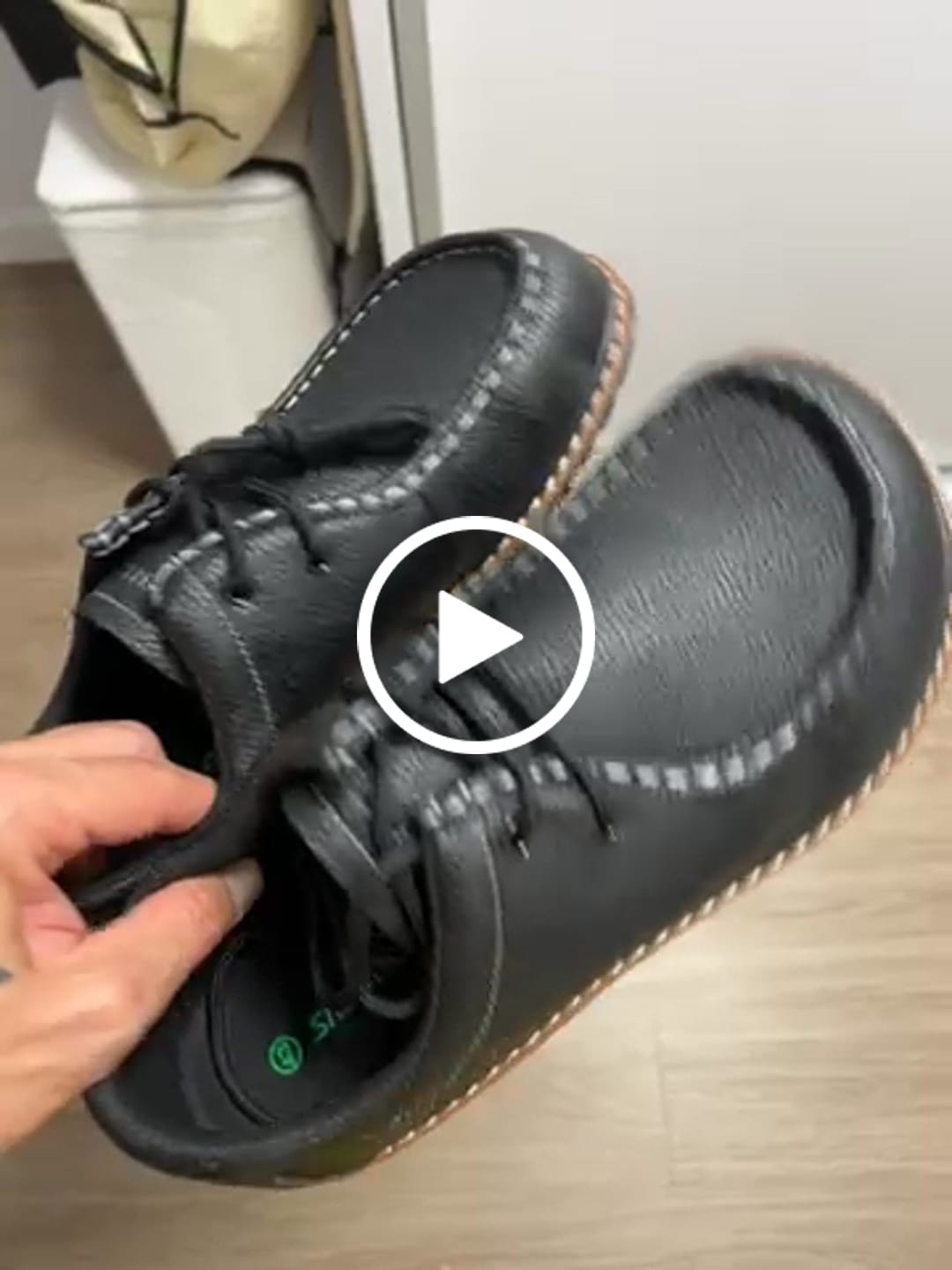 Customer video review of Hombre Stitch I - Zapatos Barefoot