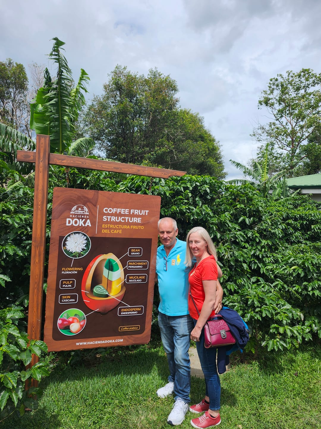 Customer photo review of Café Hacienda Doka Dark Roast