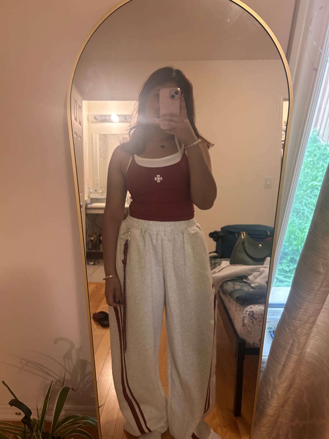 Customer photo review of Aelfric Eden Contrast Layered Padded Cami Top
