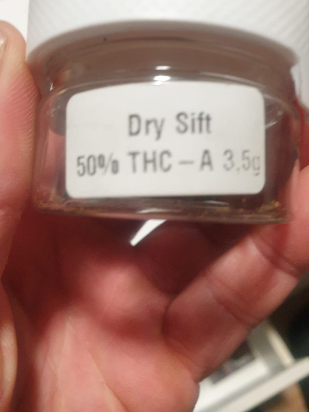 Customer photo review of THC-A  50% Hash Dry Sift