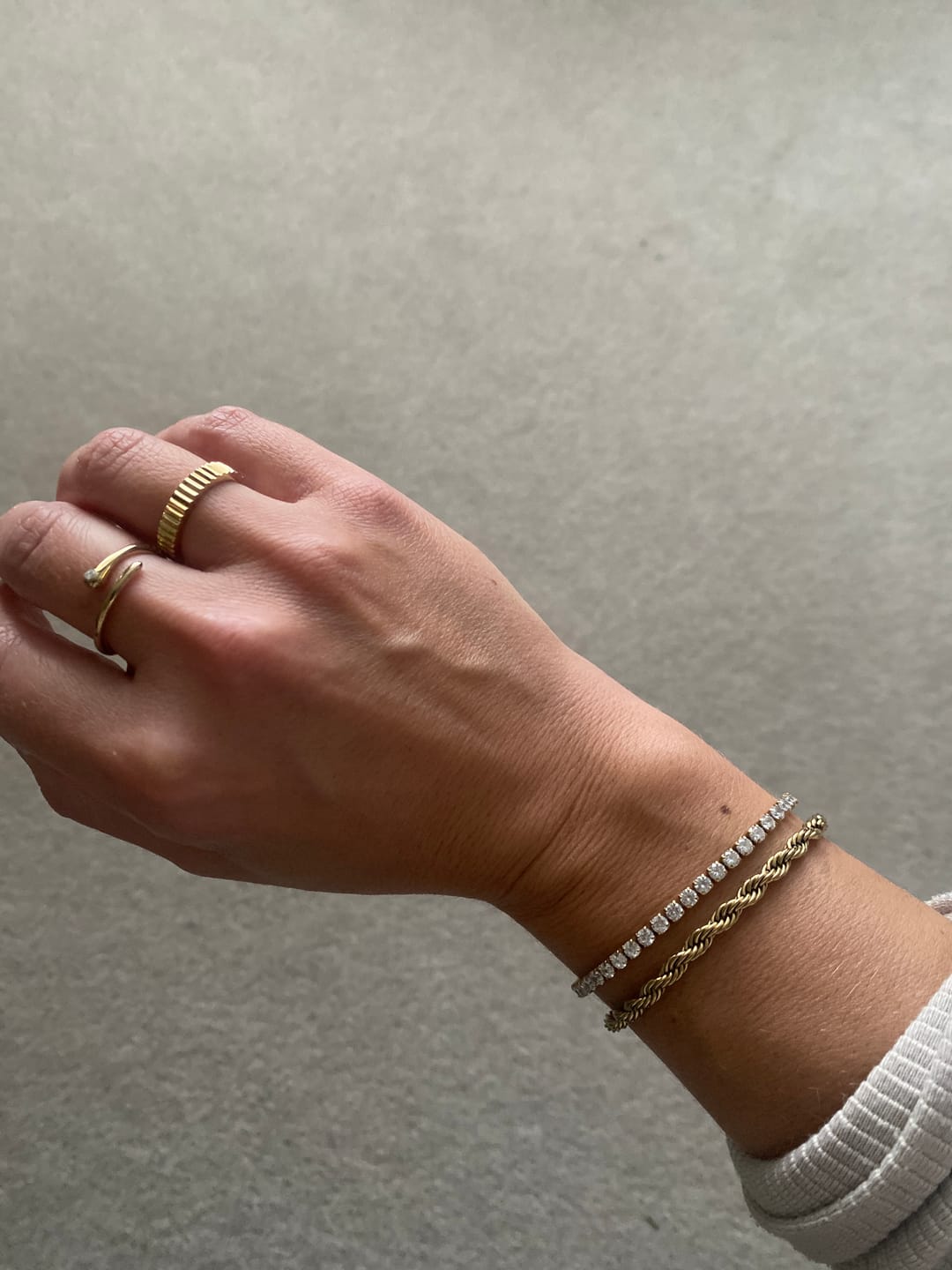 Customer photo review of Tennis Bracelet