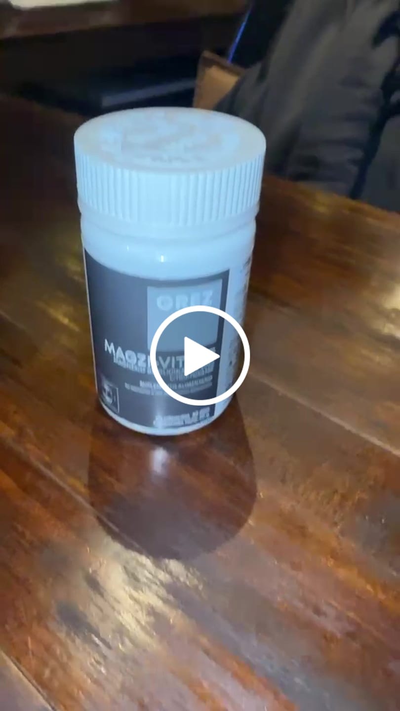 Customer video review of MAGZI-VITAL T - Magnesio bisglicinato + Zinc + Aminoácido para el Sueño - 60 cápsulas