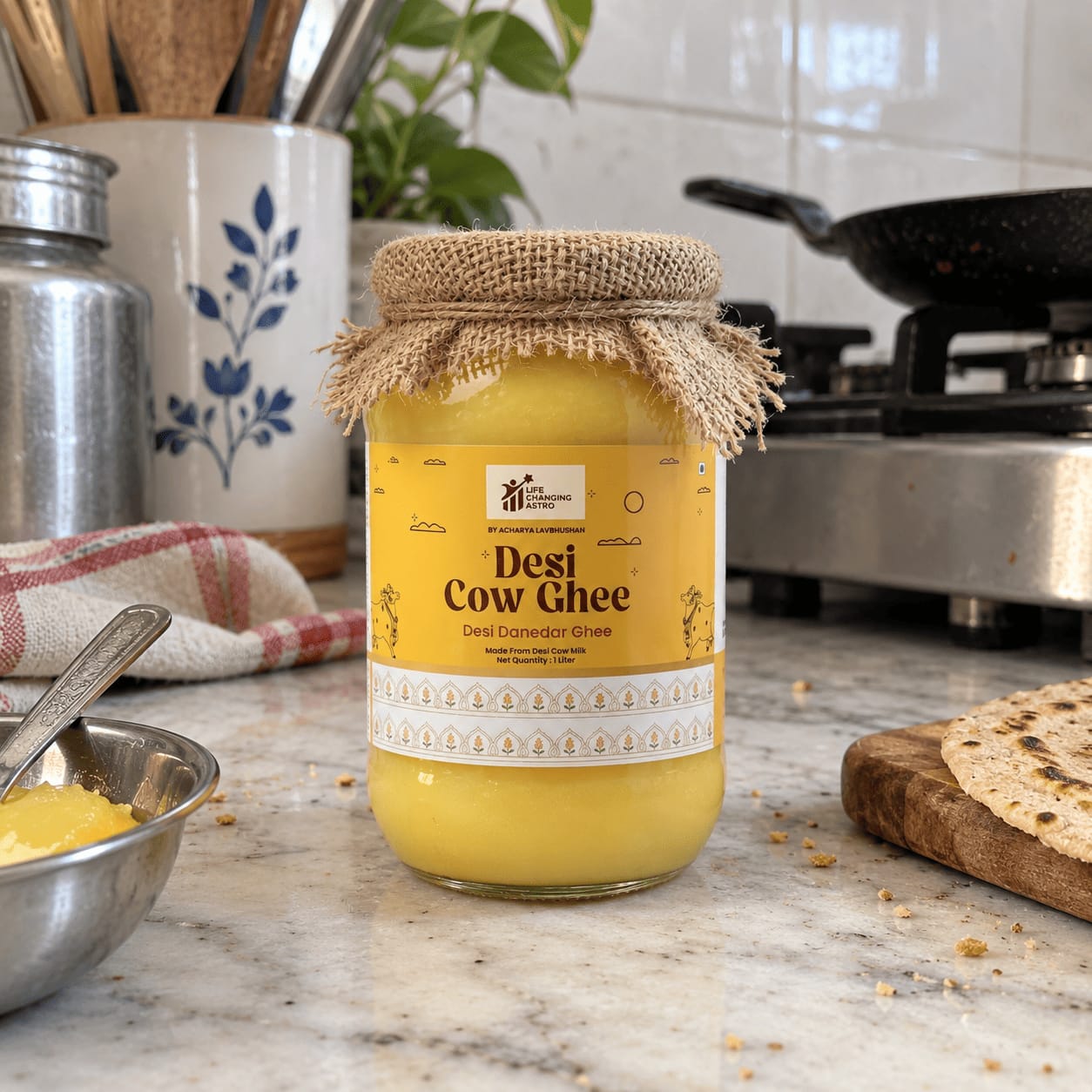 Customer photo review of Desi Cow Ghee