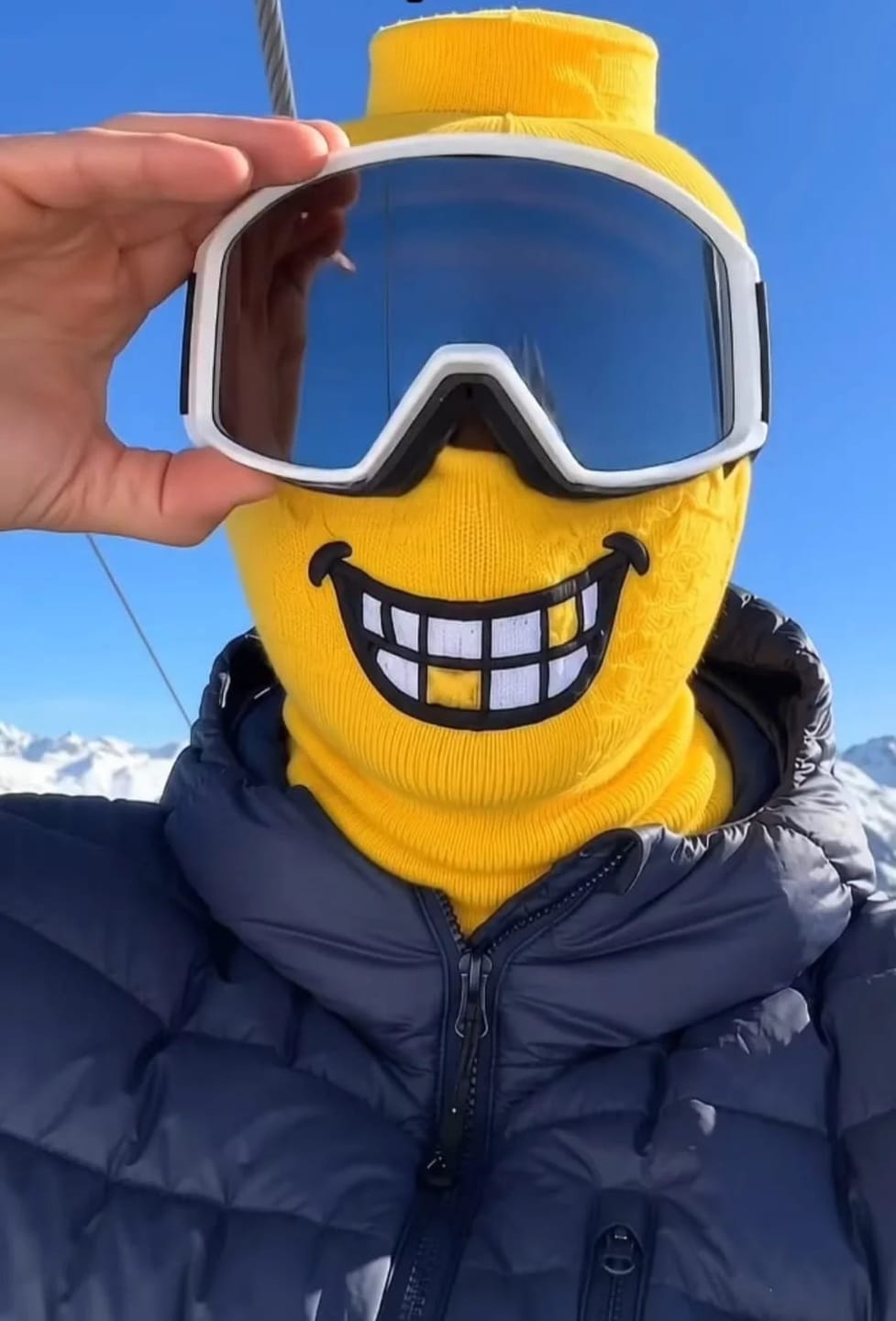 Customer photo review of Iconic Premium One-Size Winter Balaclava
