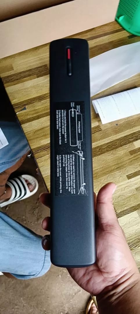 Customer photo review of 🖨️ HPRT INKLESS PORTABLE A4 THERMAL PRINTER